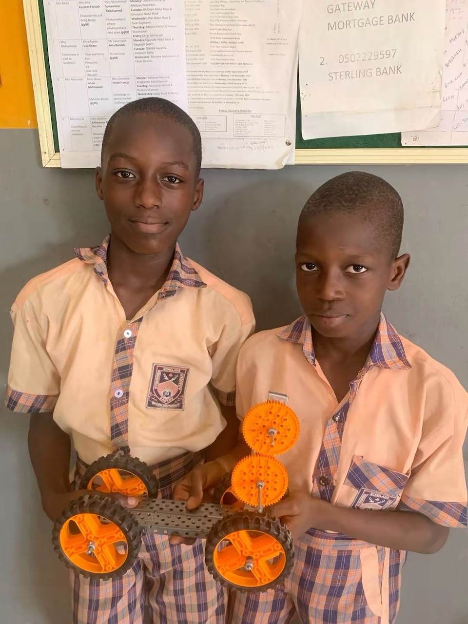 Evergreen Scholars pupils working on a STEM robotics project
