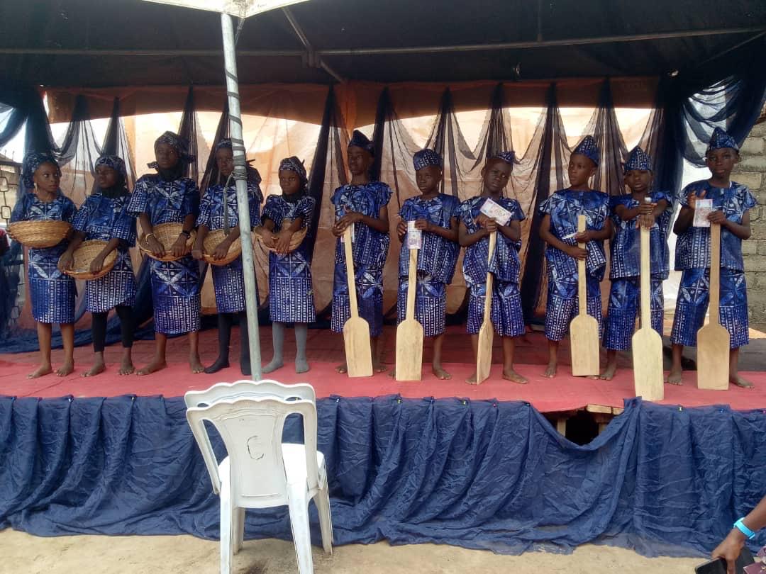 Evergreen Scholars traditional fishermen cultural play